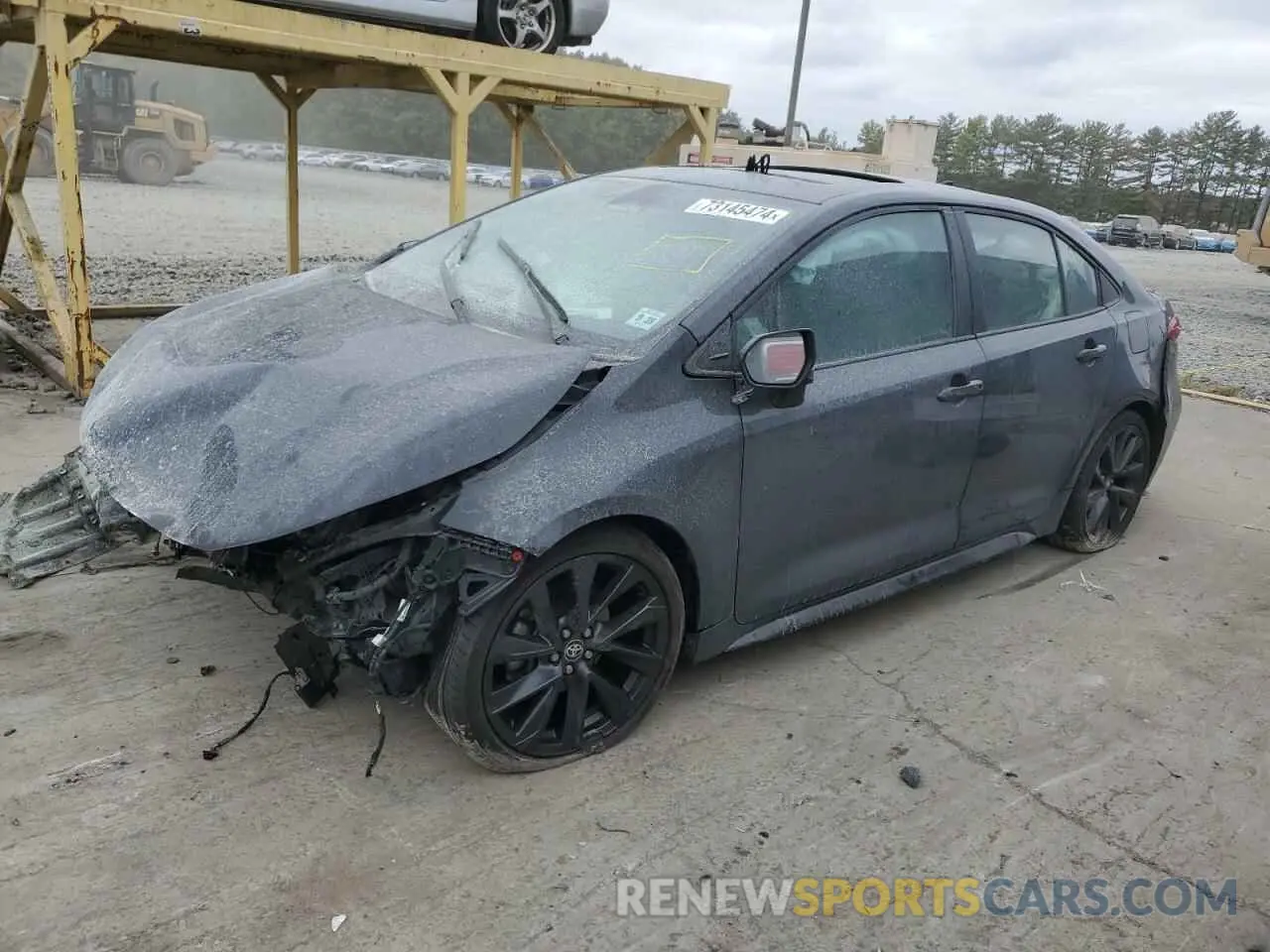 1 Photograph of a damaged car 5YFT4MCE7PP164216 TOYOTA COROLLA 2023