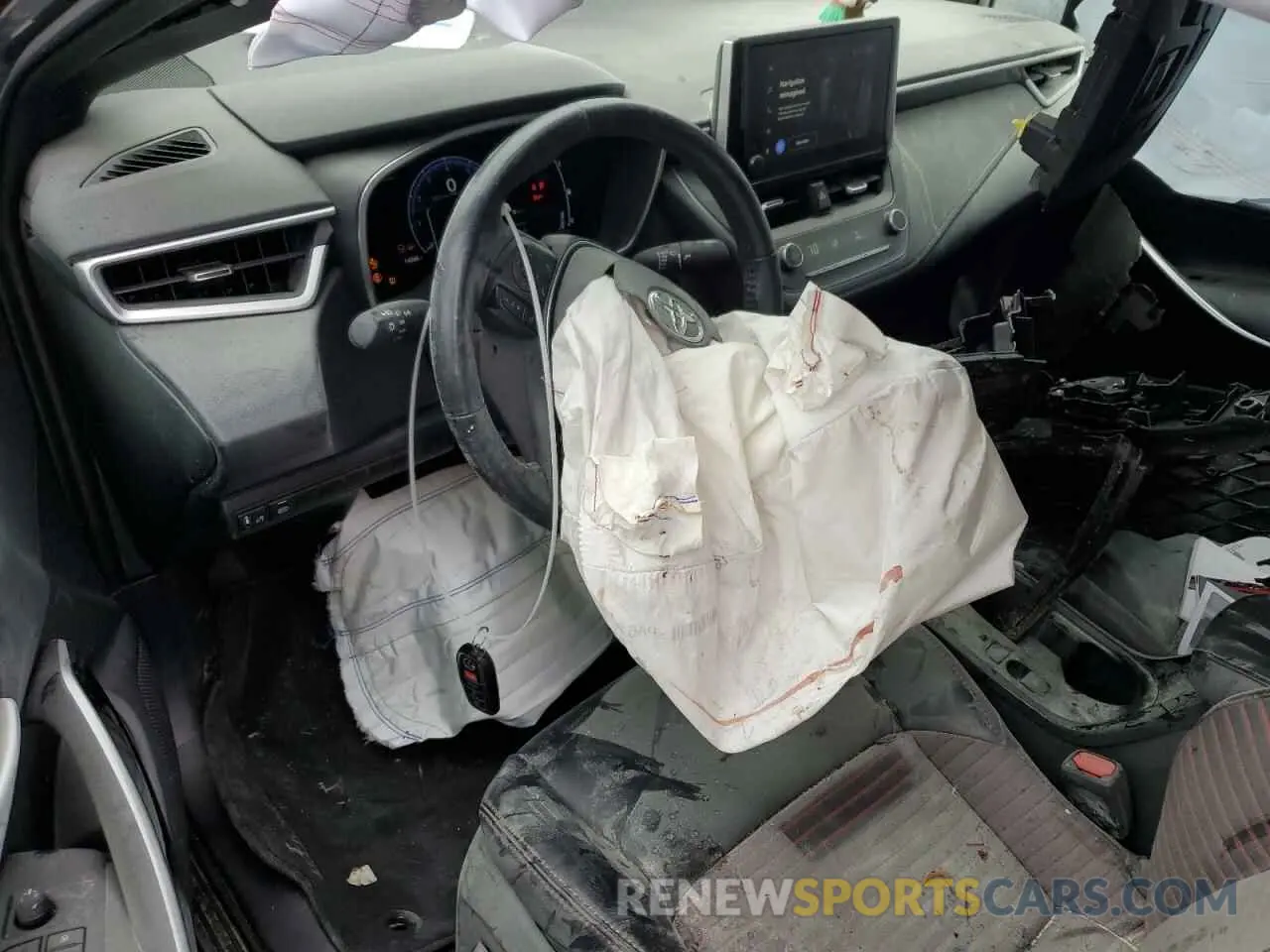 8 Photograph of a damaged car 5YFT4MCE7PP164216 TOYOTA COROLLA 2023