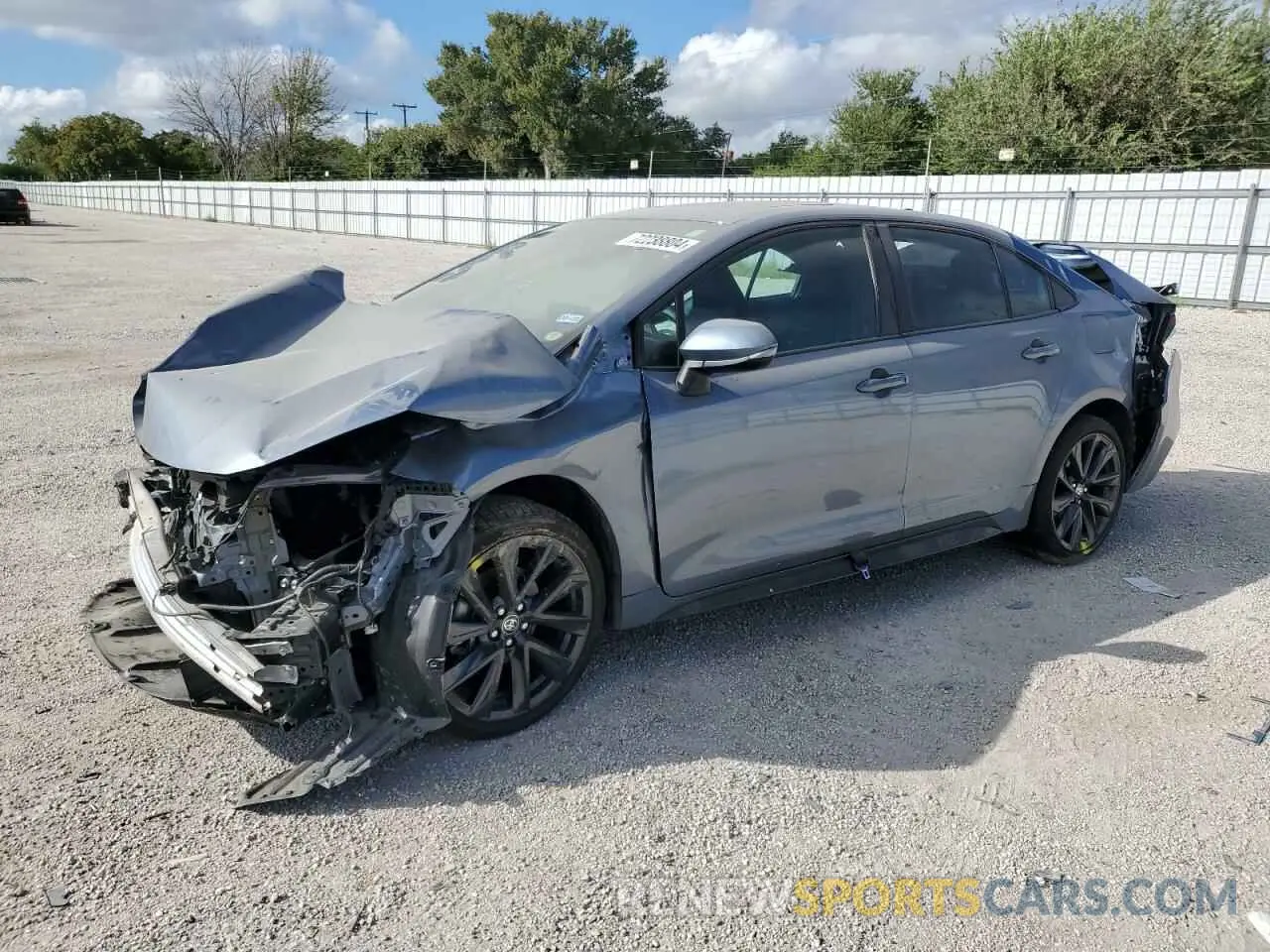 1 Photograph of a damaged car 5YFT4MCE8PP157050 TOYOTA COROLLA 2023