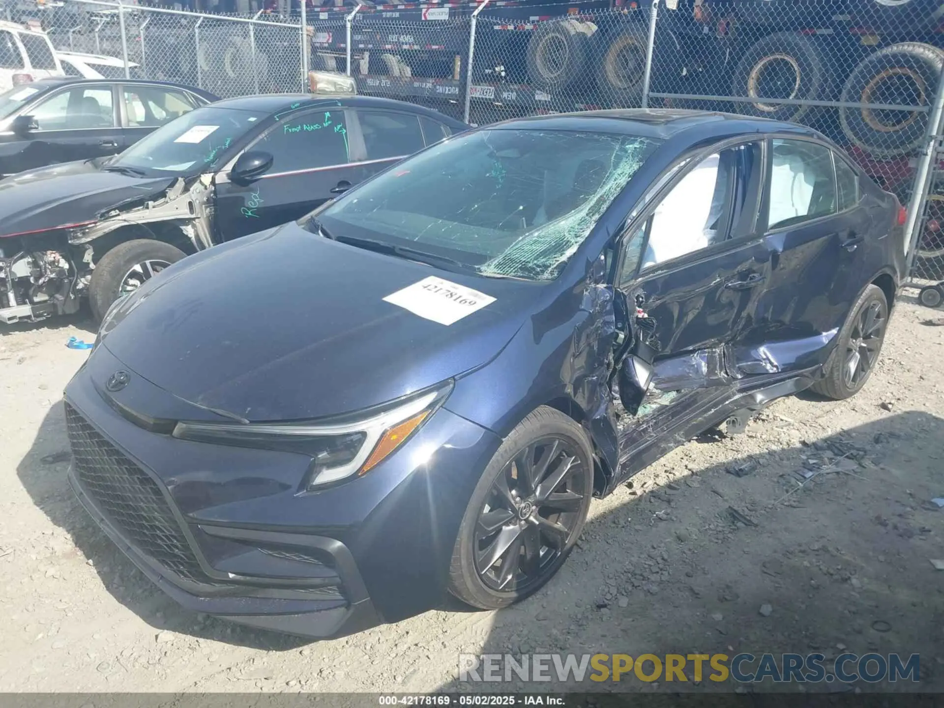 2 Photograph of a damaged car 5YFT4MCE9PP146672 TOYOTA COROLLA 2023