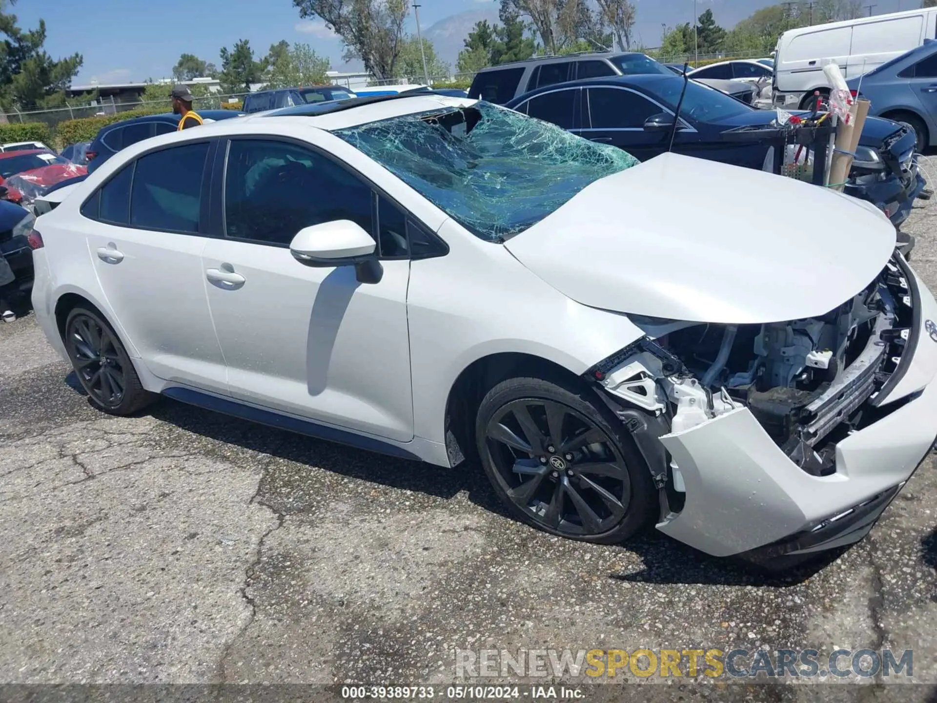 1 Photograph of a damaged car 5YFT4MCEXPP155770 TOYOTA COROLLA 2023