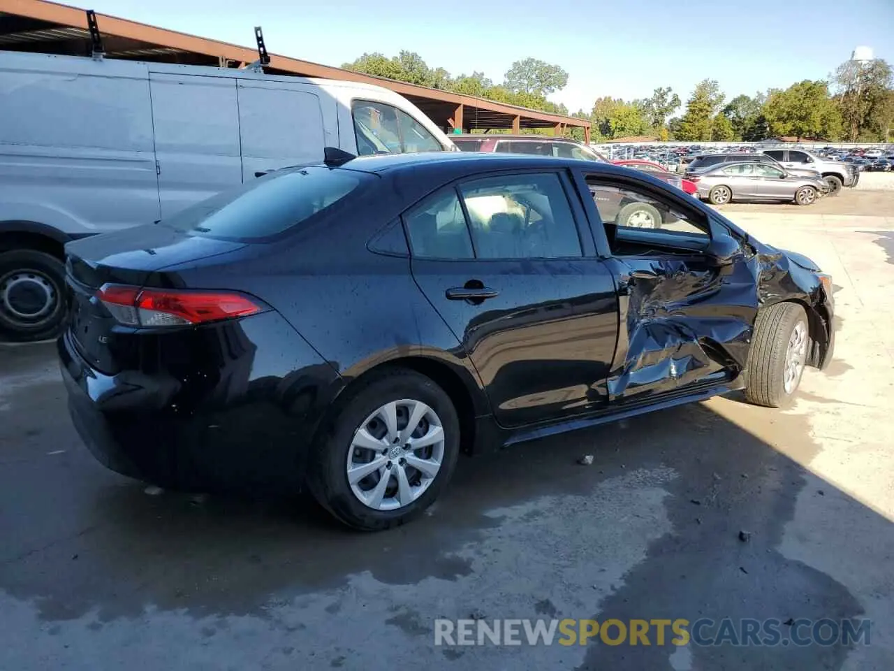 3 Photograph of a damaged car JTDB4MEE0P3001618 TOYOTA COROLLA 2023