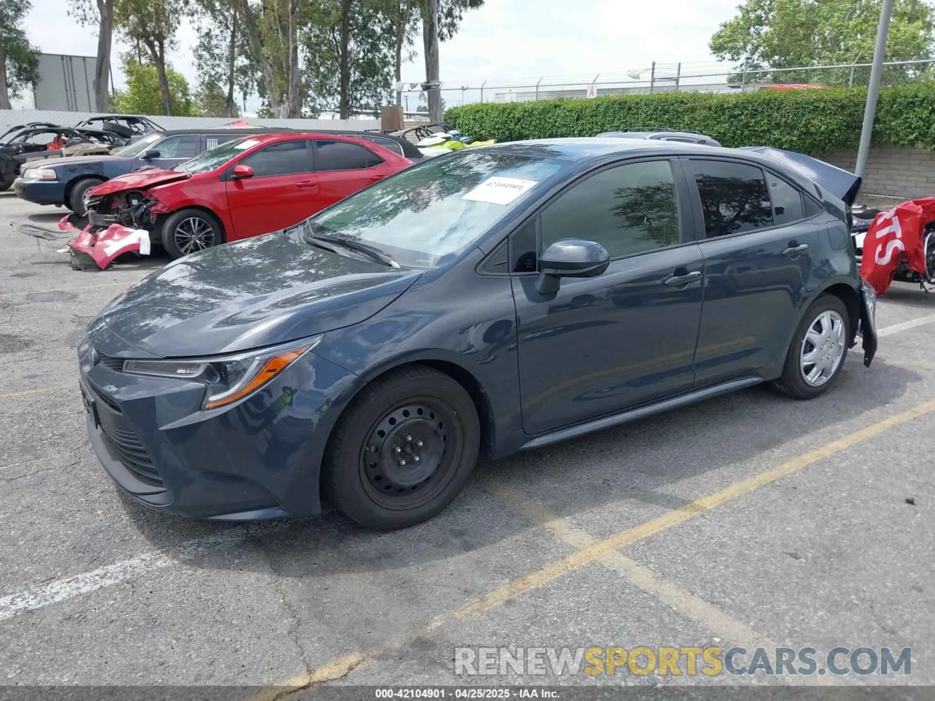 2 Photograph of a damaged car JTDB4MEE0P3006625 TOYOTA COROLLA 2023