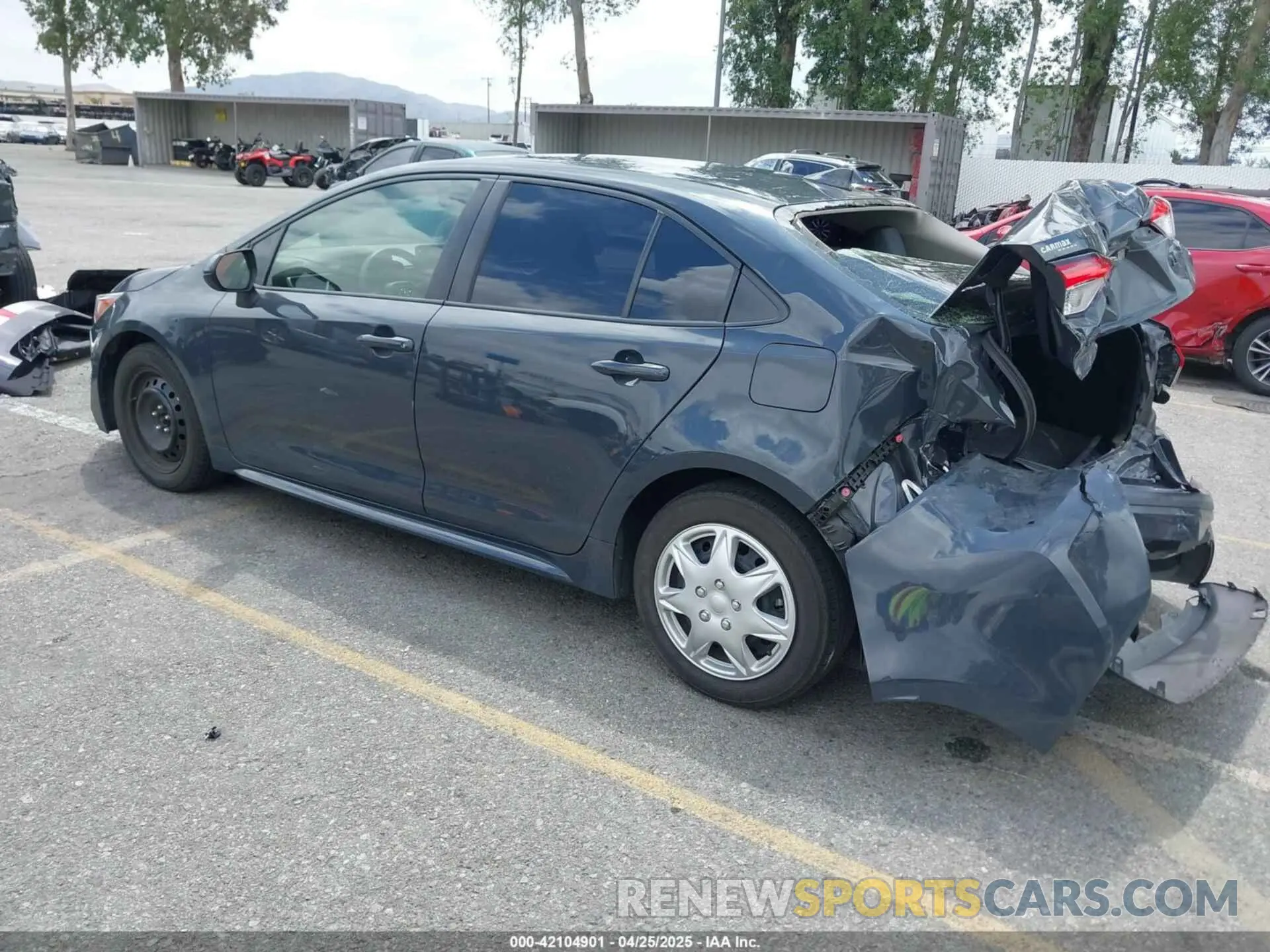 3 Photograph of a damaged car JTDB4MEE0P3006625 TOYOTA COROLLA 2023