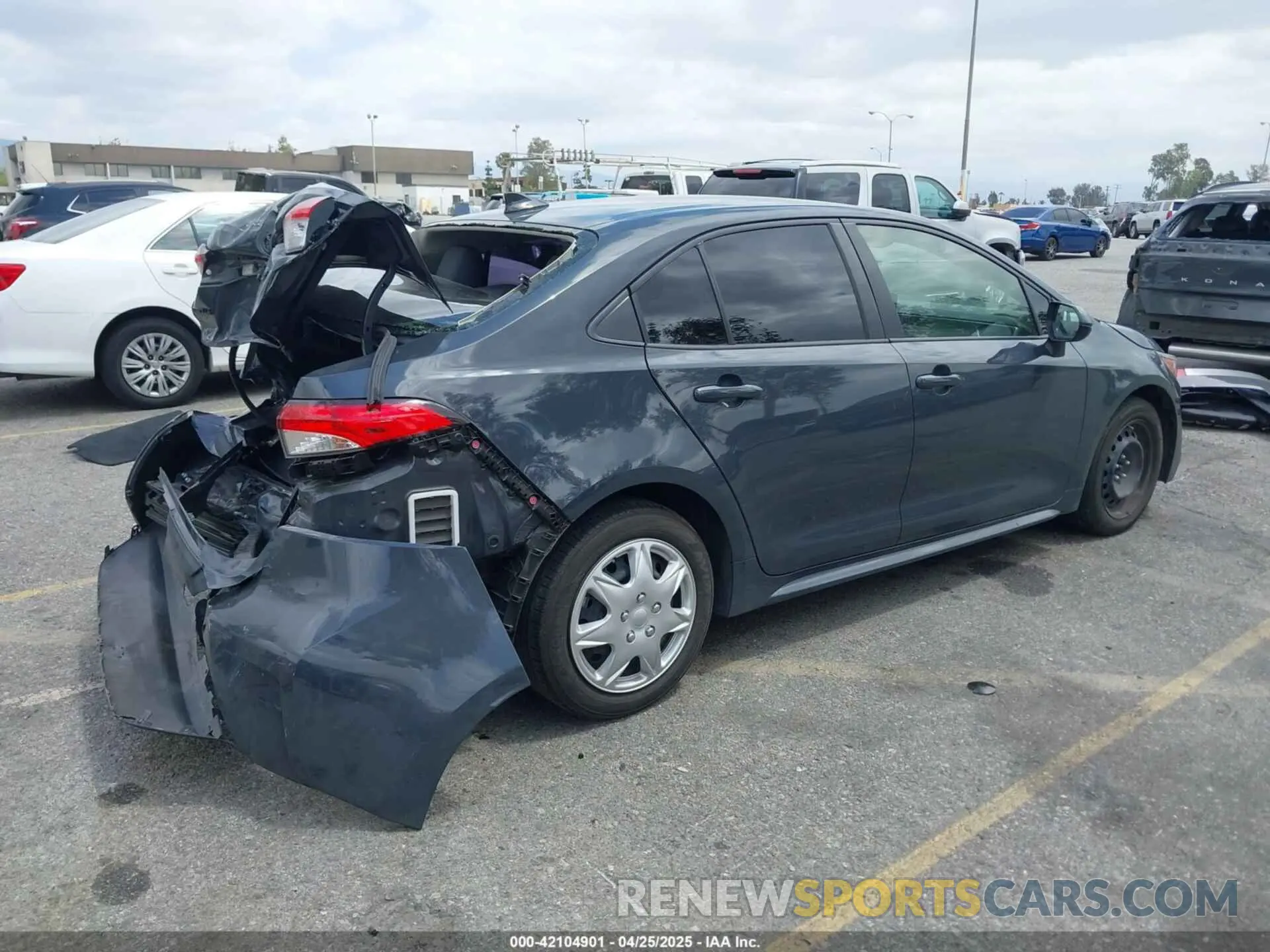 4 Photograph of a damaged car JTDB4MEE0P3006625 TOYOTA COROLLA 2023