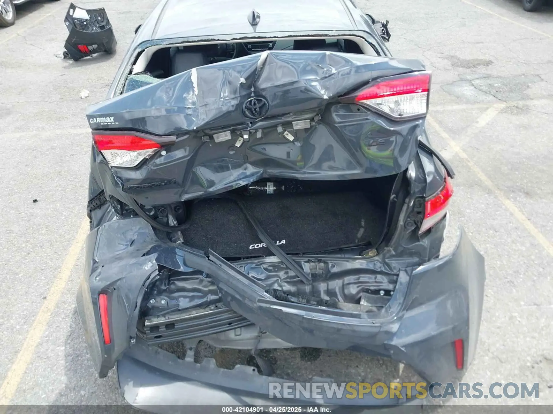 6 Photograph of a damaged car JTDB4MEE0P3006625 TOYOTA COROLLA 2023
