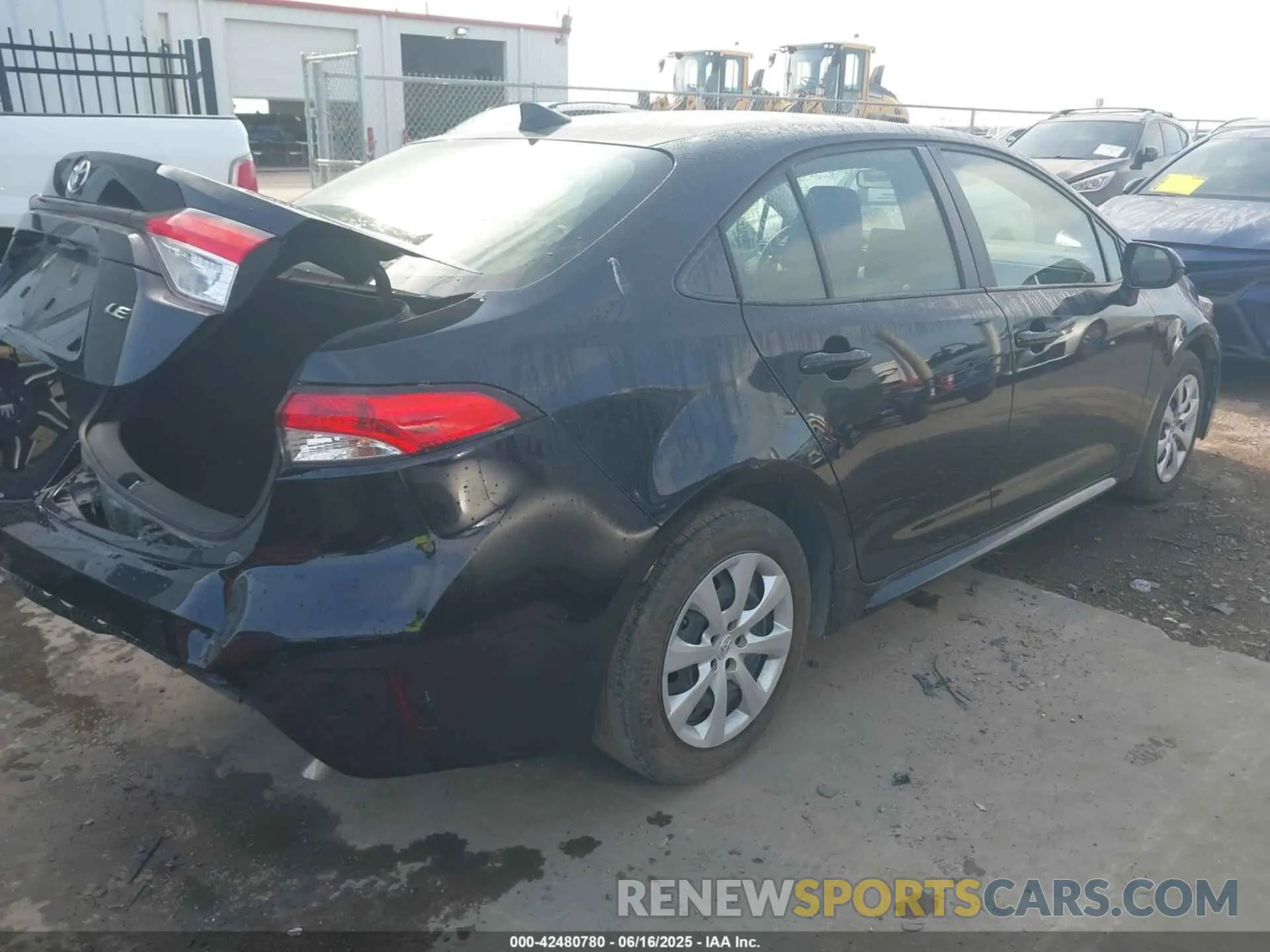4 Photograph of a damaged car JTDB4MEE0P3009976 TOYOTA COROLLA 2023