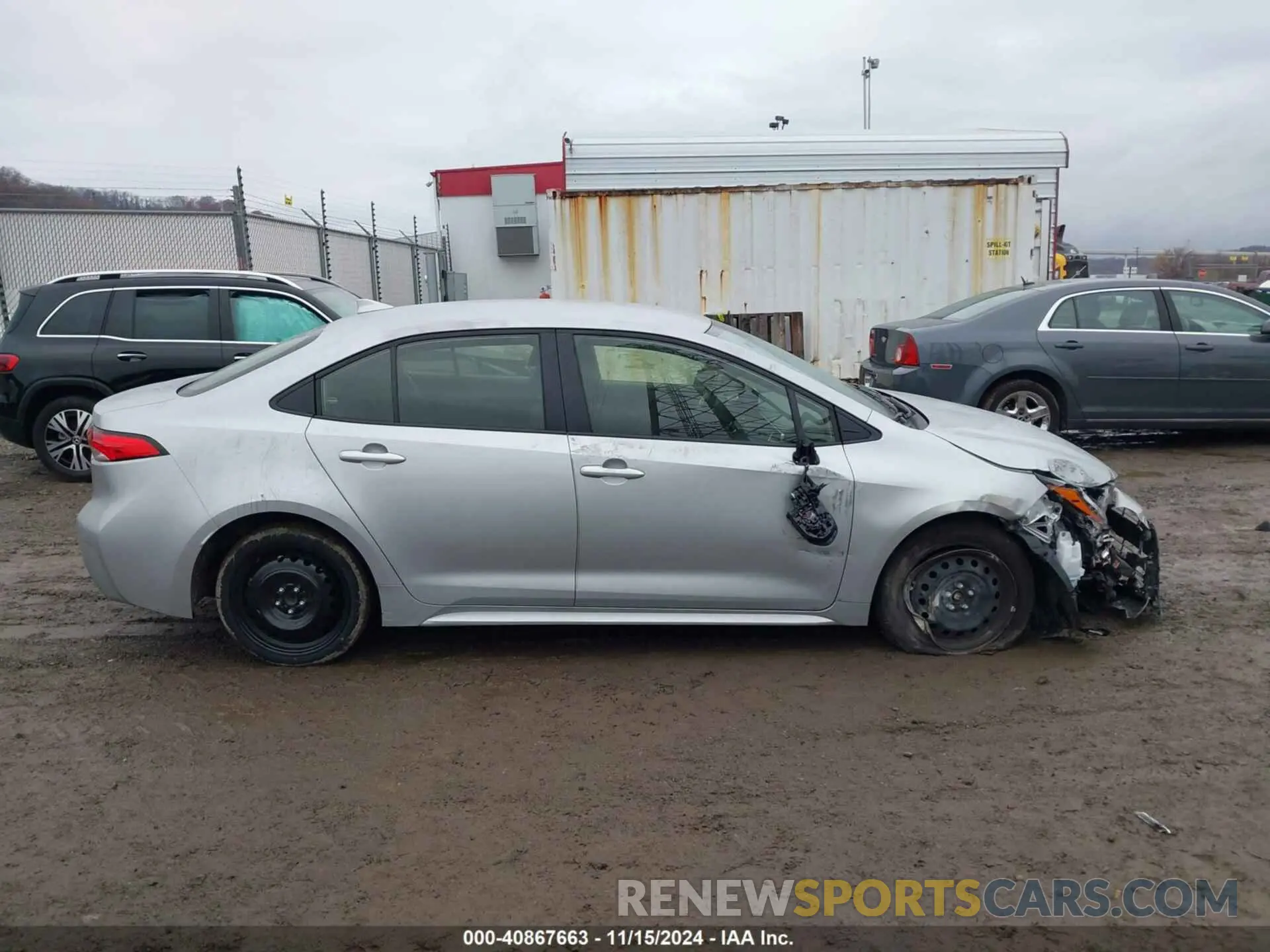 13 Photograph of a damaged car JTDB4MEE0P3011341 TOYOTA COROLLA 2023