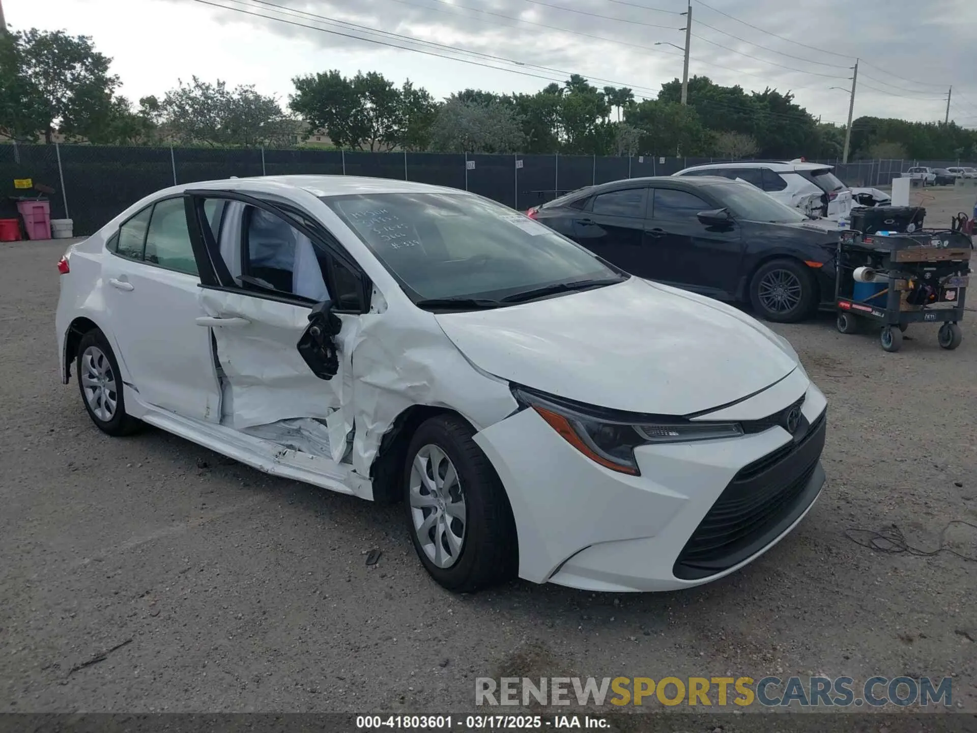 1 Photograph of a damaged car JTDB4MEE0P3012666 TOYOTA COROLLA 2023
