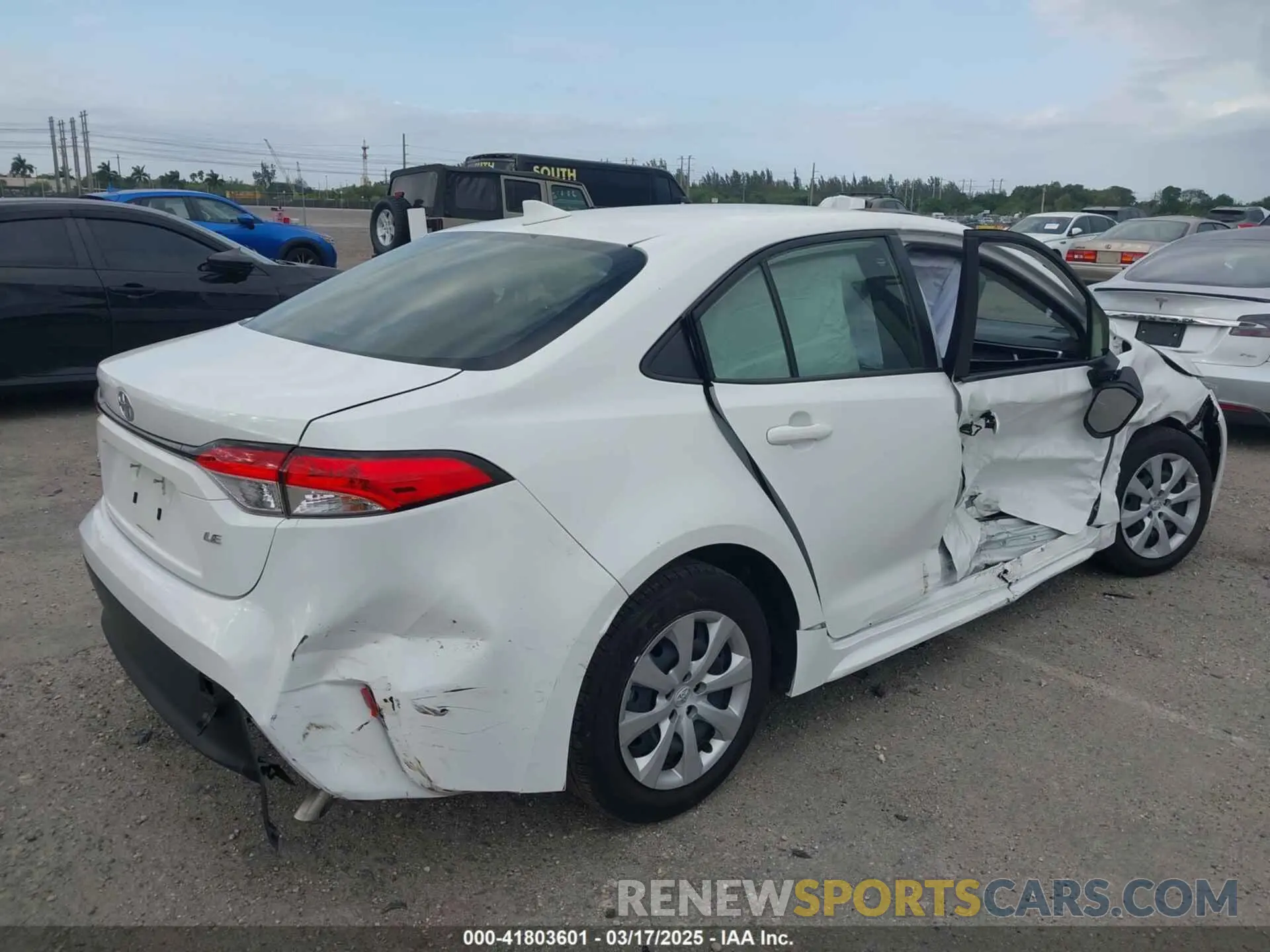 4 Photograph of a damaged car JTDB4MEE0P3012666 TOYOTA COROLLA 2023