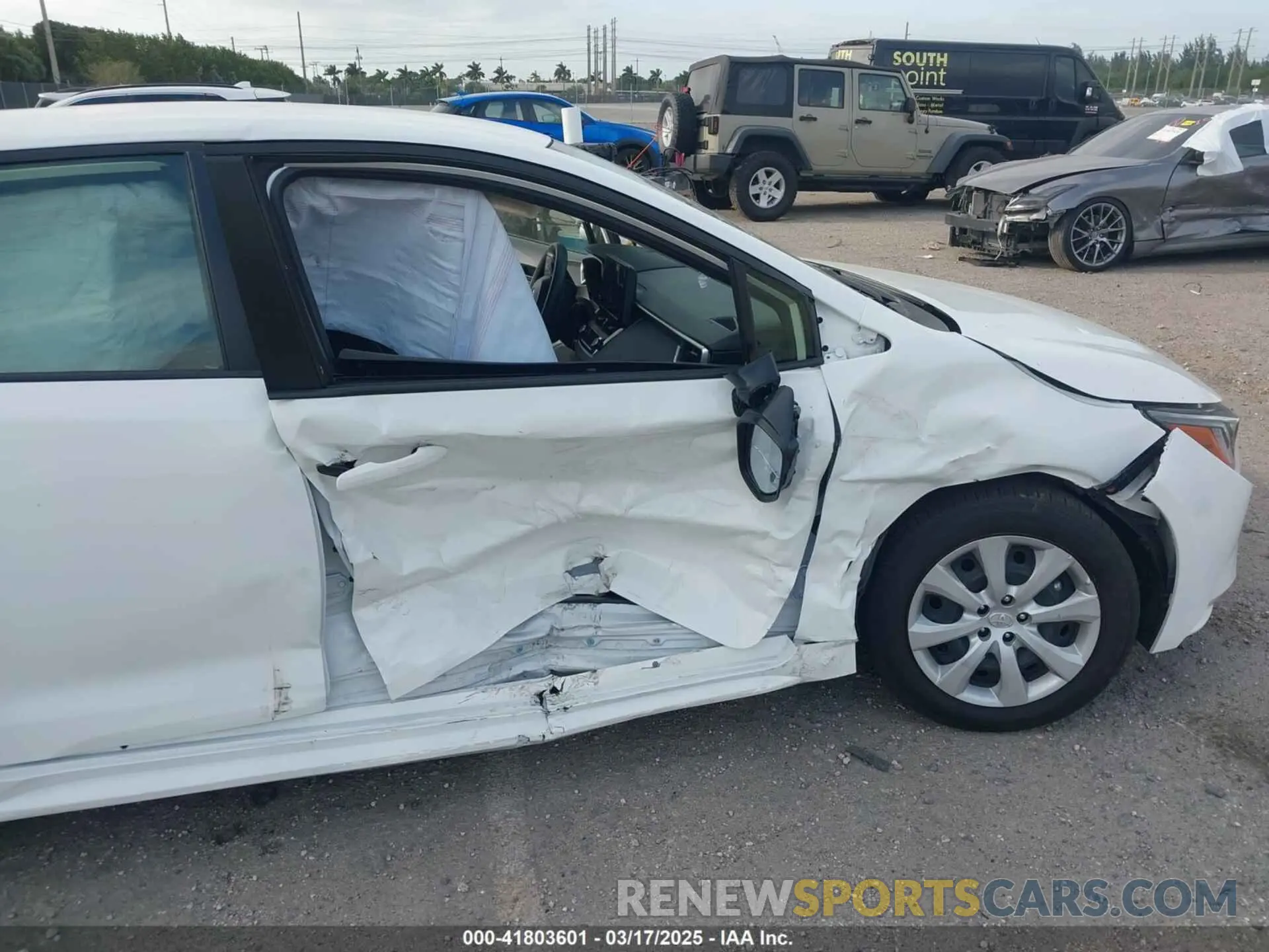 6 Photograph of a damaged car JTDB4MEE0P3012666 TOYOTA COROLLA 2023