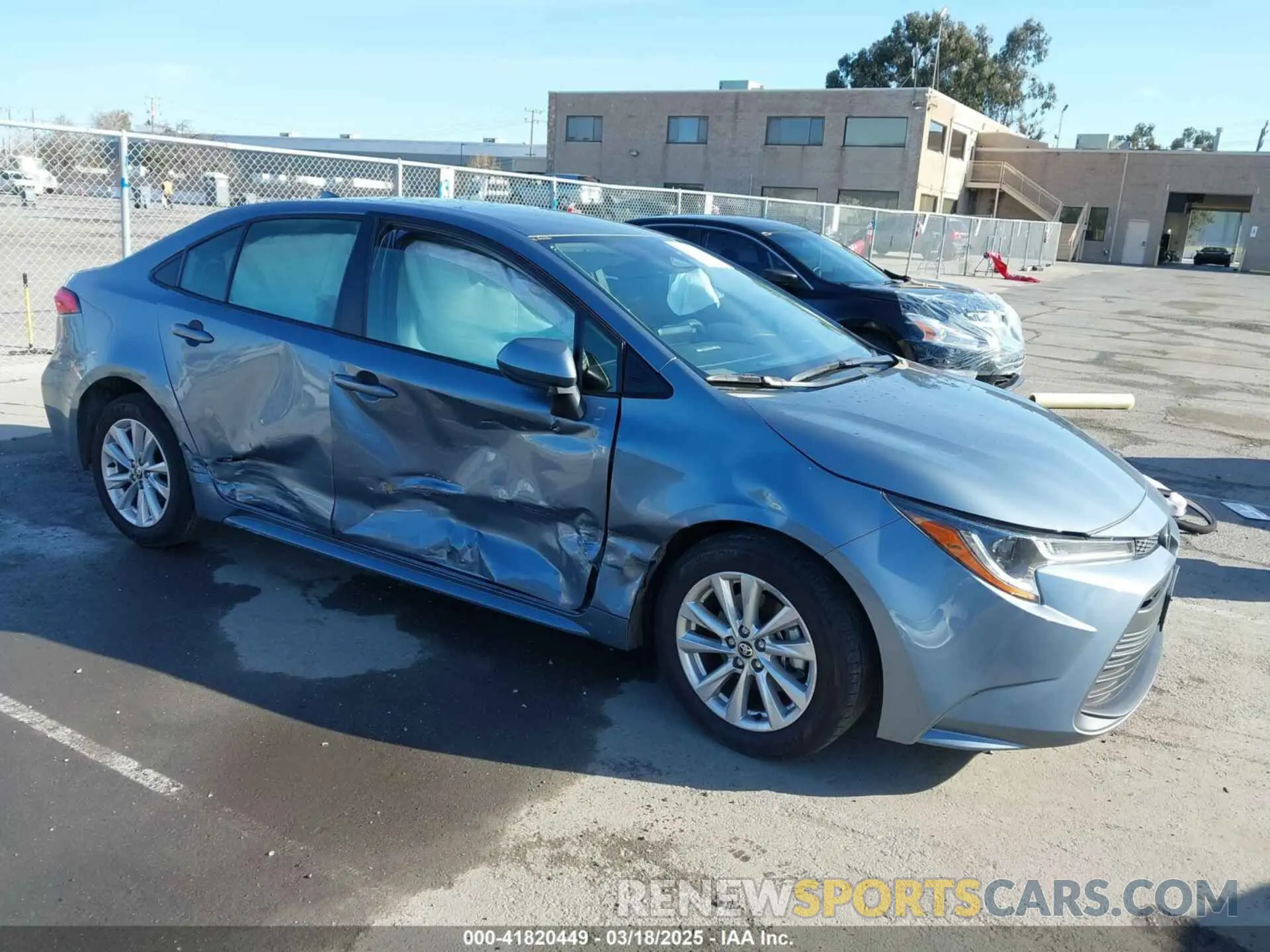 1 Photograph of a damaged car JTDB4MEE0P3015437 TOYOTA COROLLA 2023
