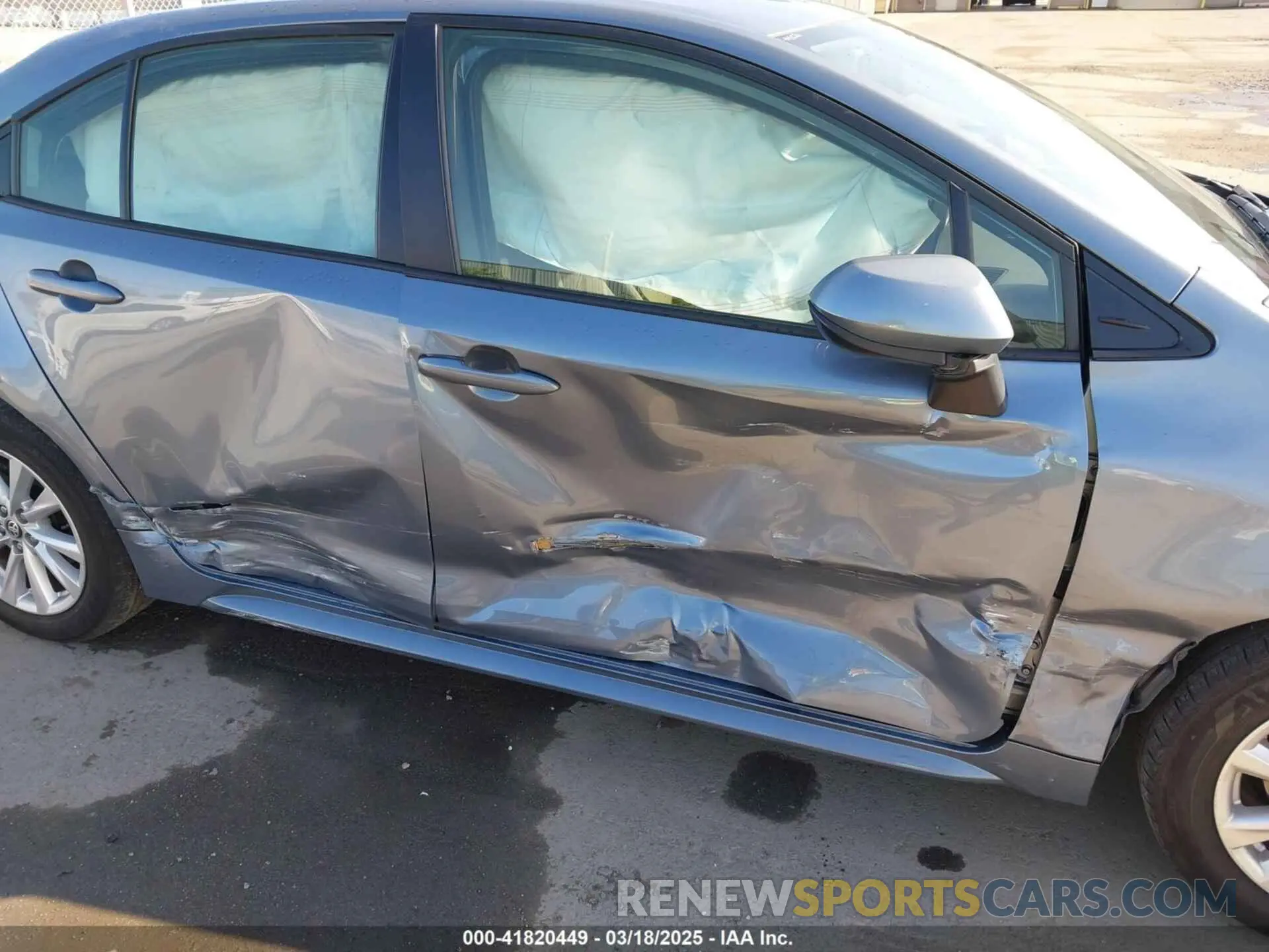 6 Photograph of a damaged car JTDB4MEE0P3015437 TOYOTA COROLLA 2023