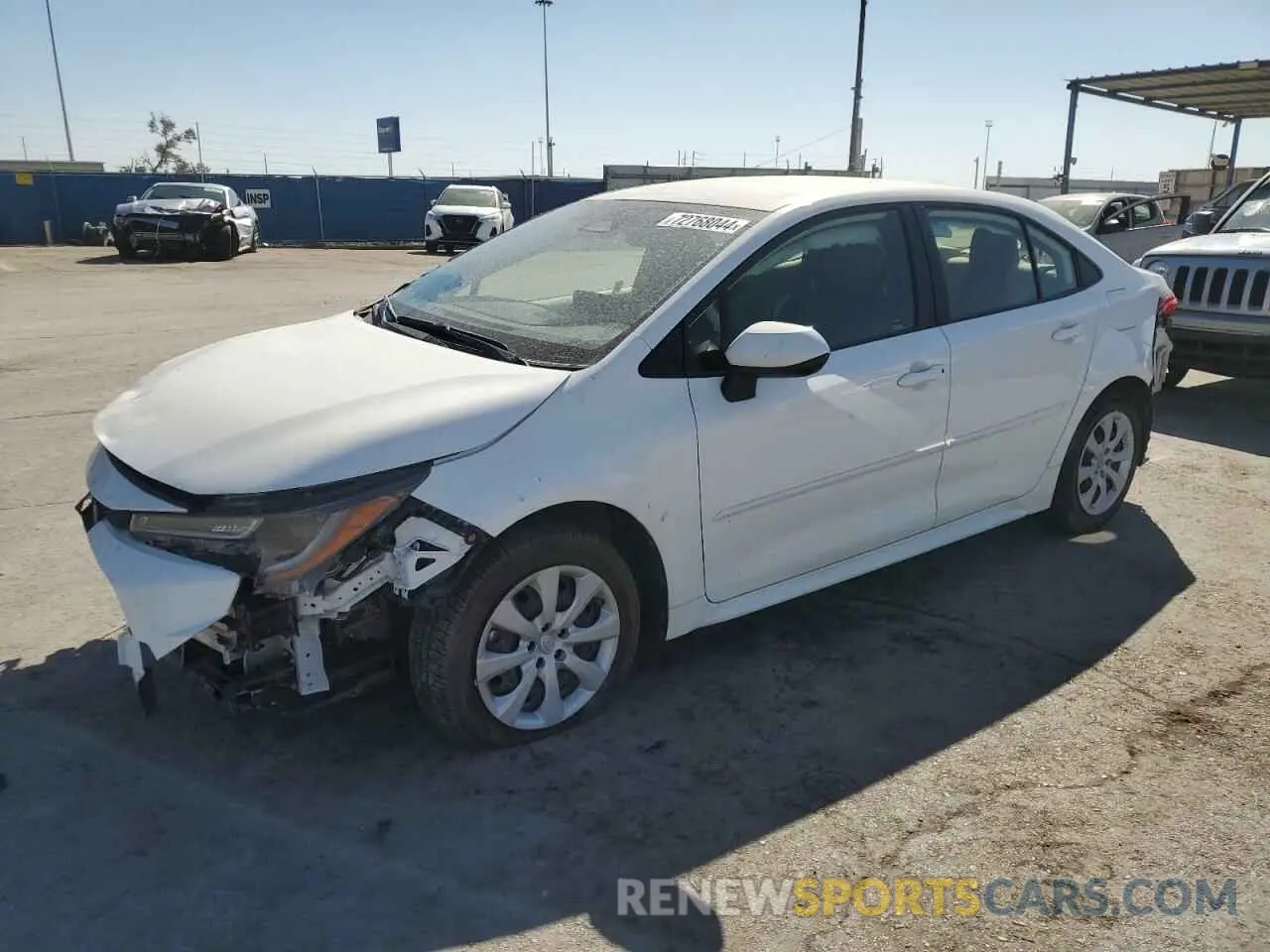 1 Photograph of a damaged car JTDB4MEE0PJ002408 TOYOTA COROLLA 2023