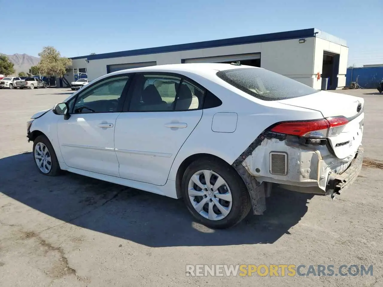 2 Photograph of a damaged car JTDB4MEE0PJ002408 TOYOTA COROLLA 2023