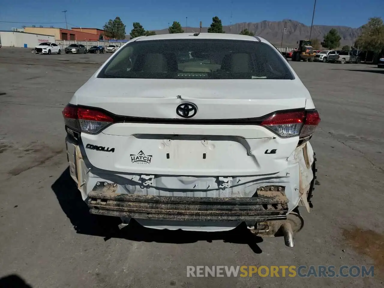 6 Photograph of a damaged car JTDB4MEE0PJ002408 TOYOTA COROLLA 2023