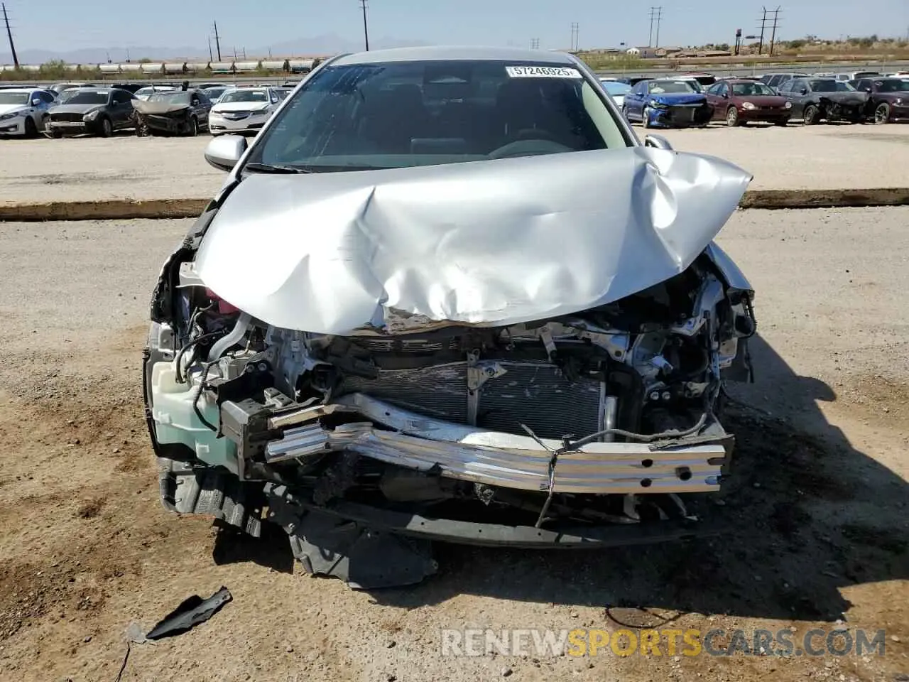 5 Photograph of a damaged car JTDB4MEE0PJ010489 TOYOTA COROLLA 2023