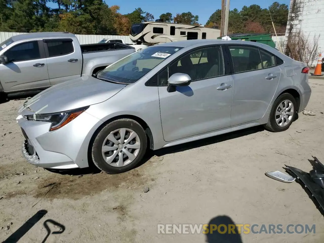 1 Photograph of a damaged car JTDB4MEE1P3002535 TOYOTA COROLLA 2023