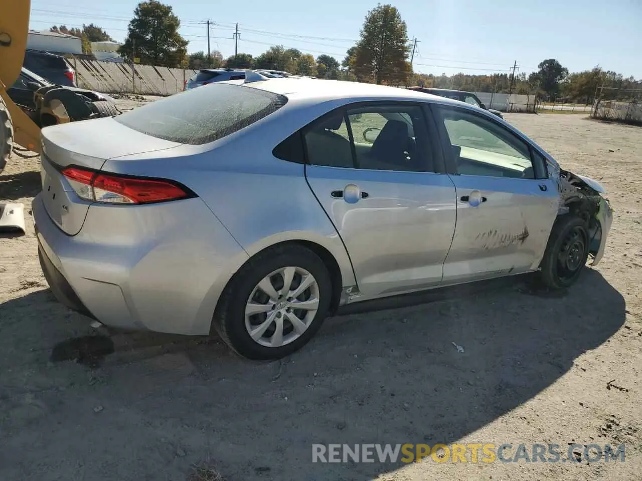 3 Photograph of a damaged car JTDB4MEE1P3002535 TOYOTA COROLLA 2023