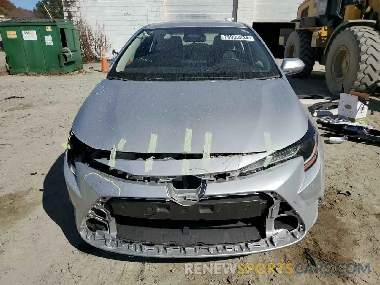 5 Photograph of a damaged car JTDB4MEE1P3002535 TOYOTA COROLLA 2023