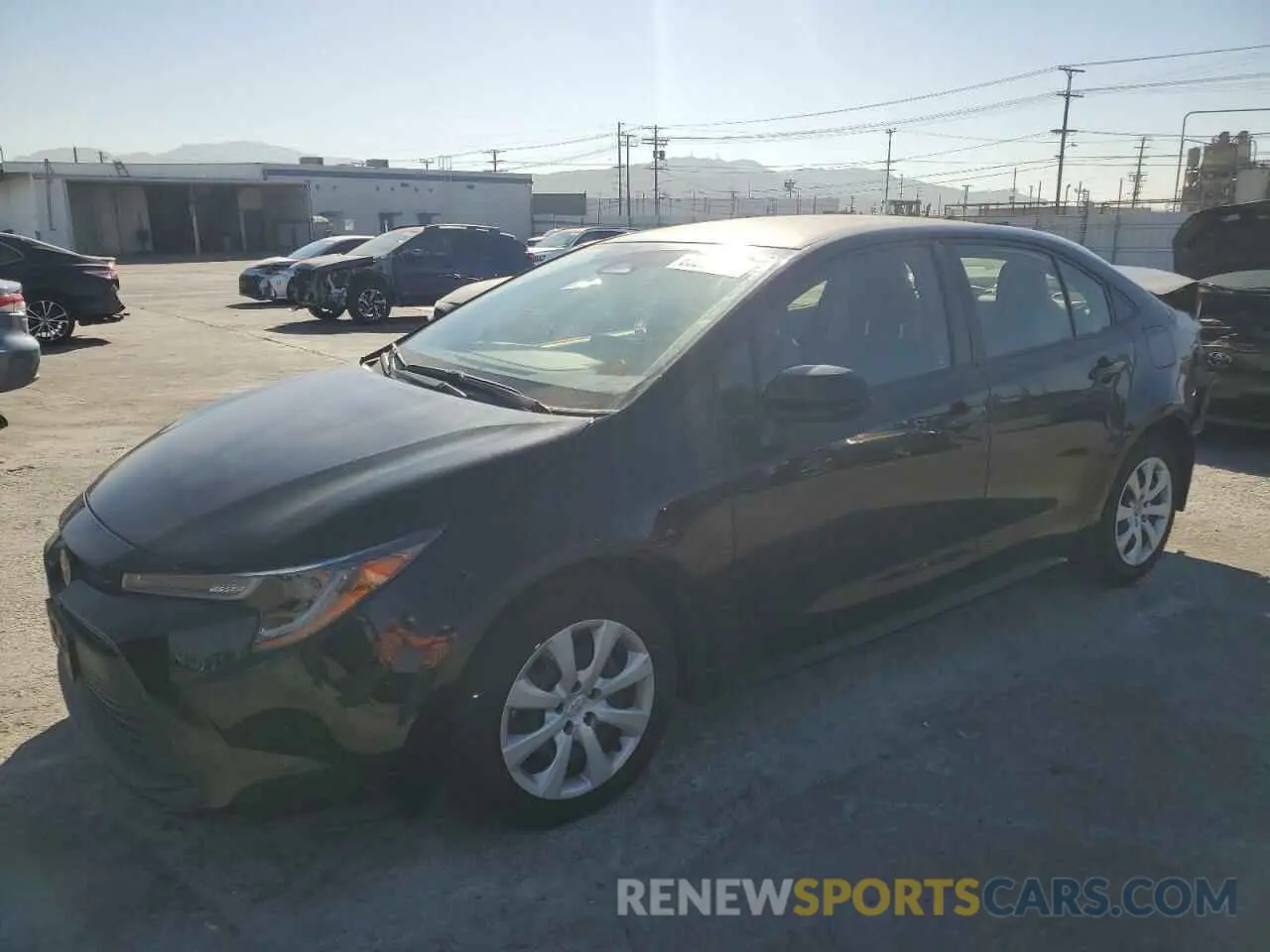 1 Photograph of a damaged car JTDB4MEE1P3006259 TOYOTA COROLLA 2023