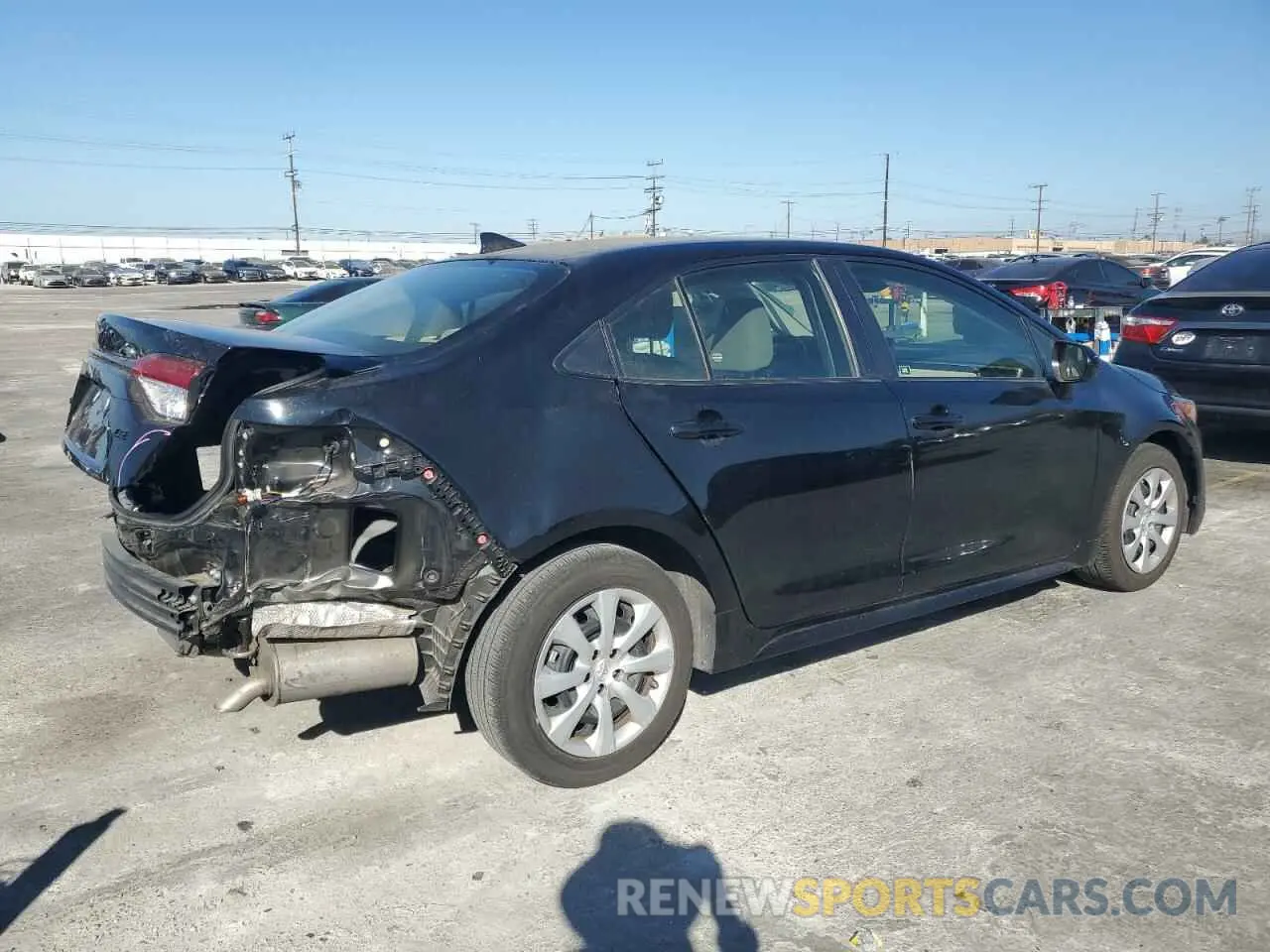 3 Photograph of a damaged car JTDB4MEE1P3006259 TOYOTA COROLLA 2023