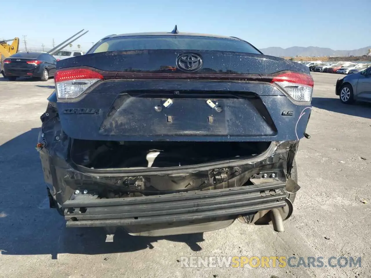 6 Photograph of a damaged car JTDB4MEE1P3006259 TOYOTA COROLLA 2023