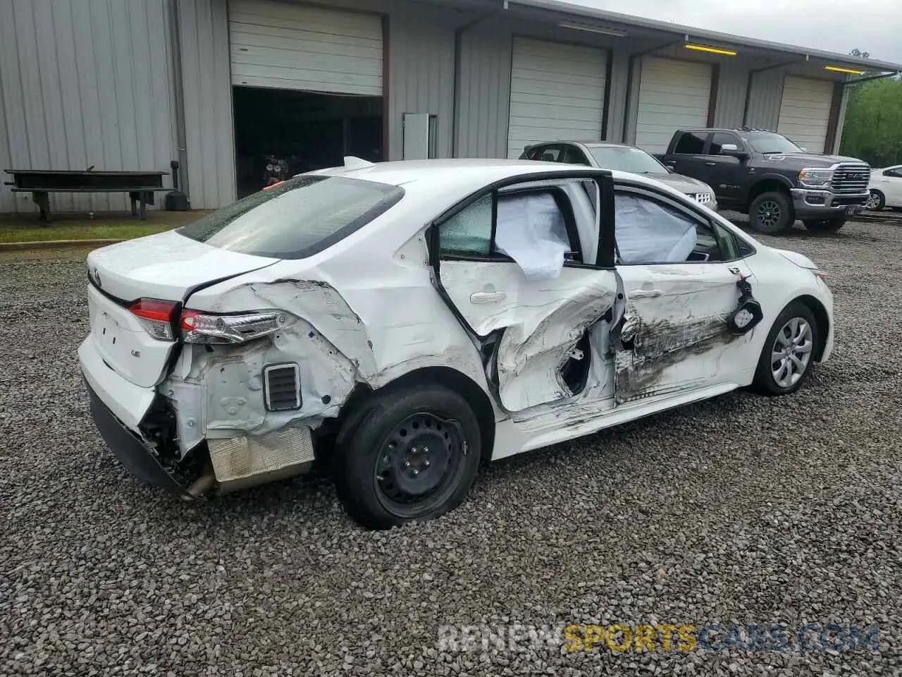3 Photograph of a damaged car JTDB4MEE1PJ000893 TOYOTA COROLLA 2023