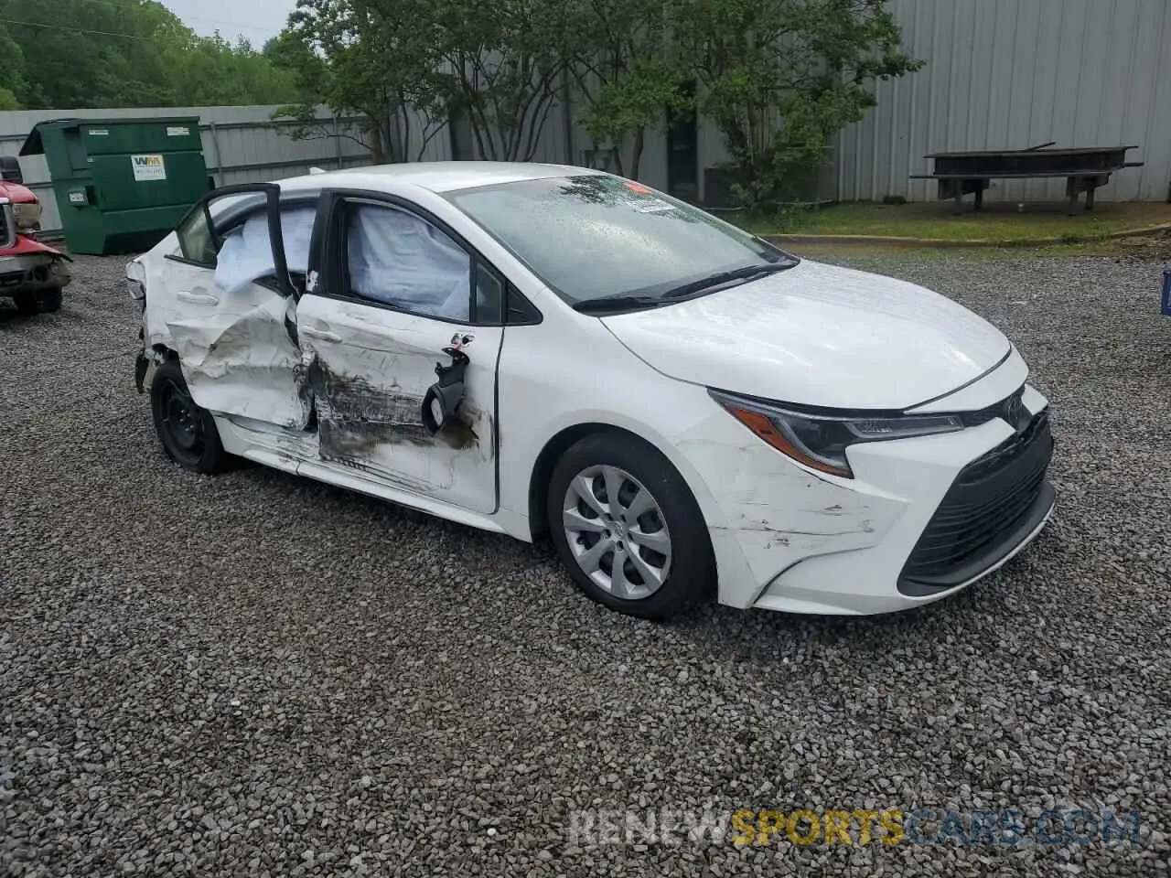 4 Photograph of a damaged car JTDB4MEE1PJ000893 TOYOTA COROLLA 2023