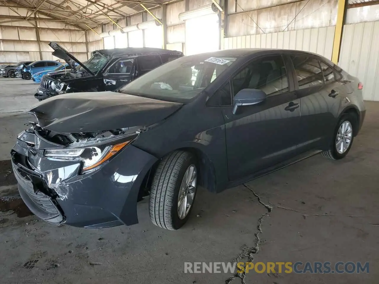 1 Photograph of a damaged car JTDB4MEE2P3001099 TOYOTA COROLLA 2023