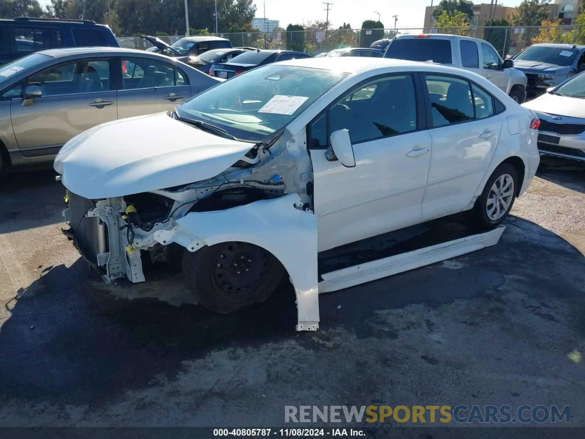 2 Photograph of a damaged car JTDB4MEE2P3005413 TOYOTA COROLLA 2023