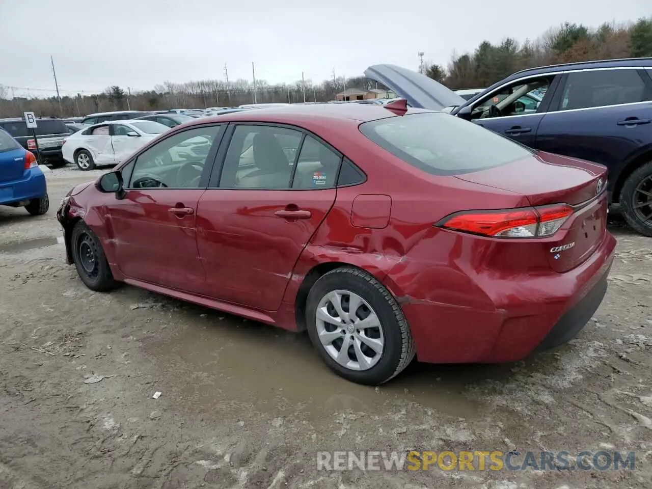 2 Photograph of a damaged car JTDB4MEE2PJ001499 TOYOTA COROLLA 2023