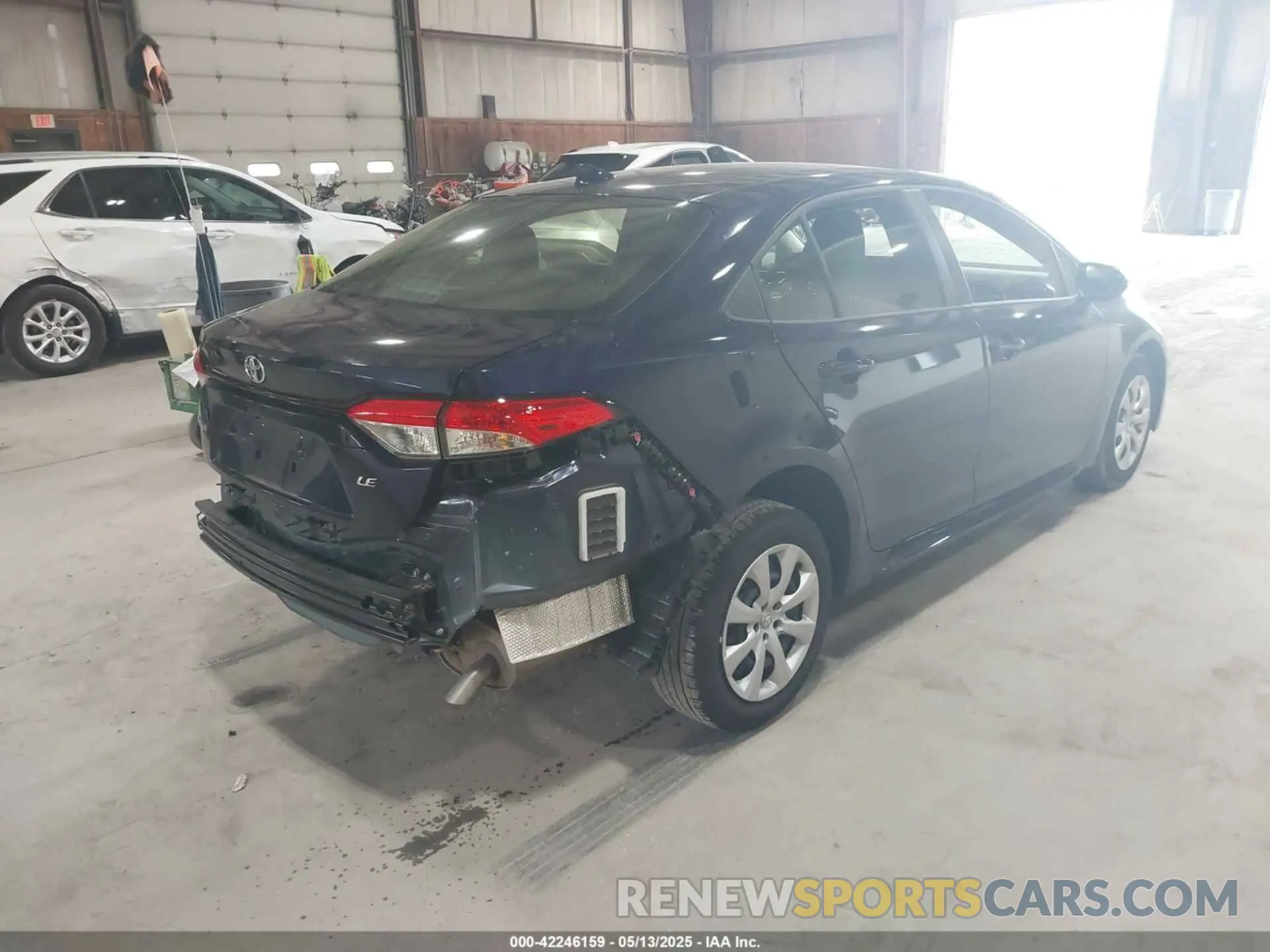 4 Photograph of a damaged car JTDB4MEE2PJ010560 TOYOTA COROLLA 2023