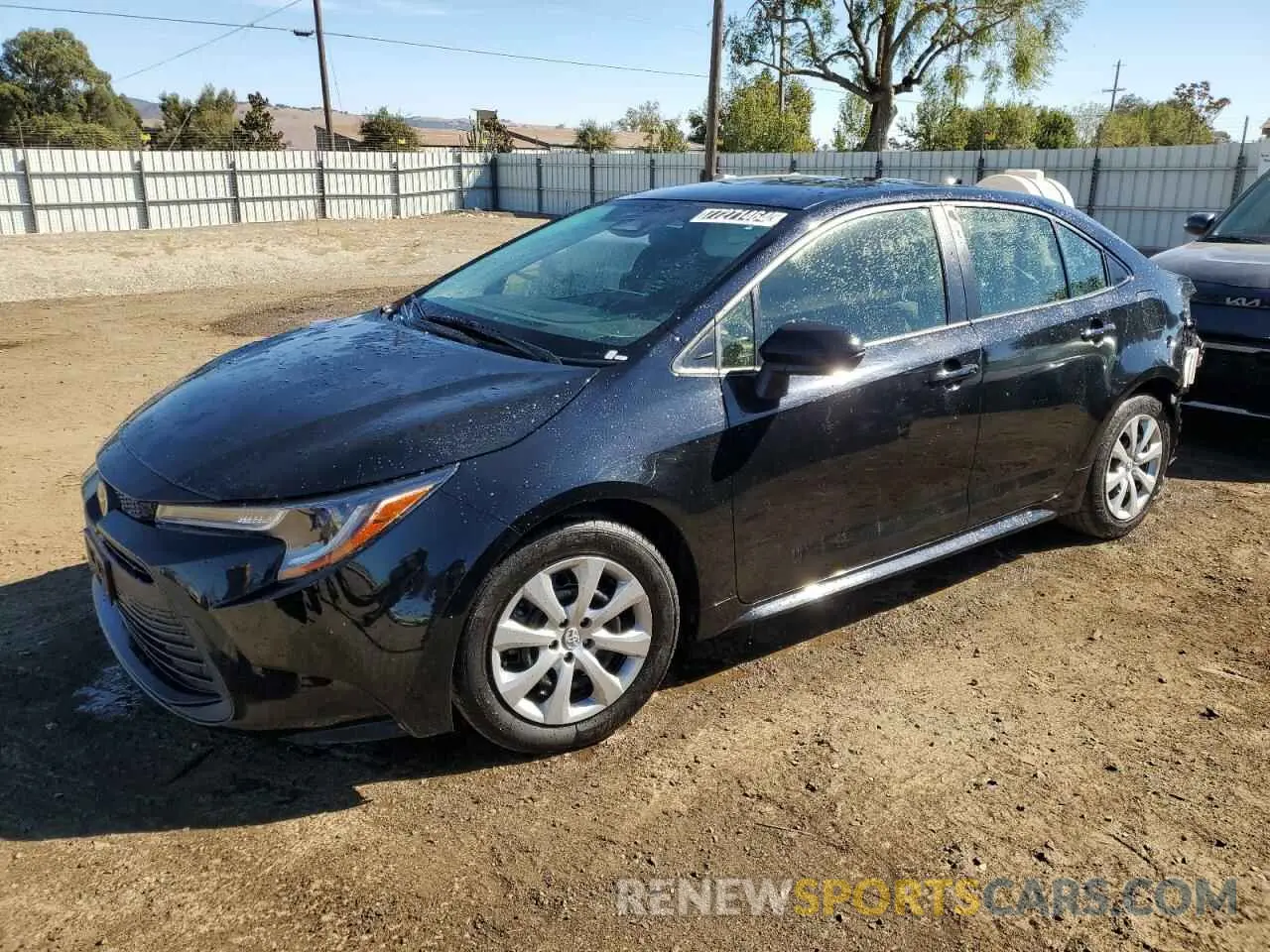 1 Photograph of a damaged car JTDB4MEE3P3001144 TOYOTA COROLLA 2023