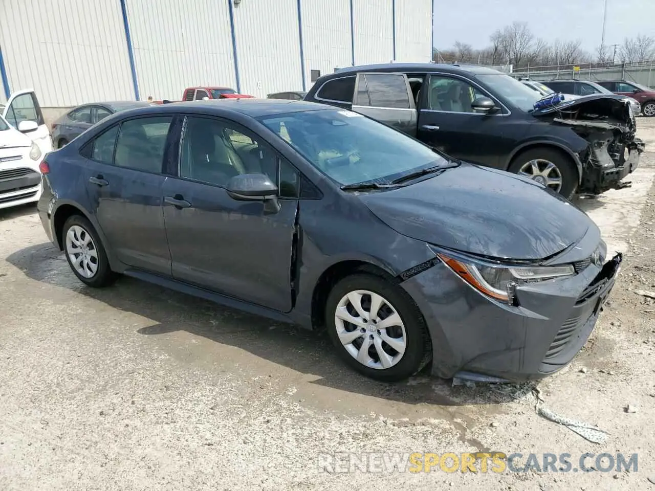 4 Photograph of a damaged car JTDB4MEE3P3014377 TOYOTA COROLLA 2023