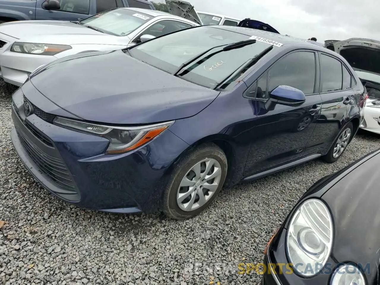 1 Photograph of a damaged car JTDB4MEE3PJ004198 TOYOTA COROLLA 2023