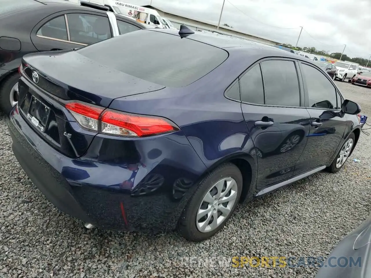 3 Photograph of a damaged car JTDB4MEE3PJ004198 TOYOTA COROLLA 2023