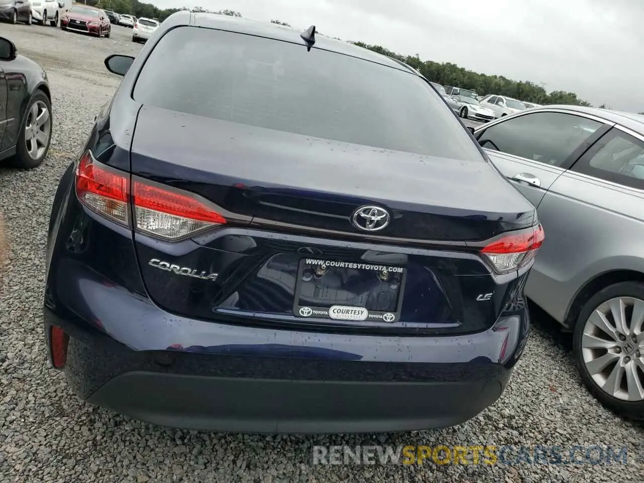 6 Photograph of a damaged car JTDB4MEE3PJ004198 TOYOTA COROLLA 2023