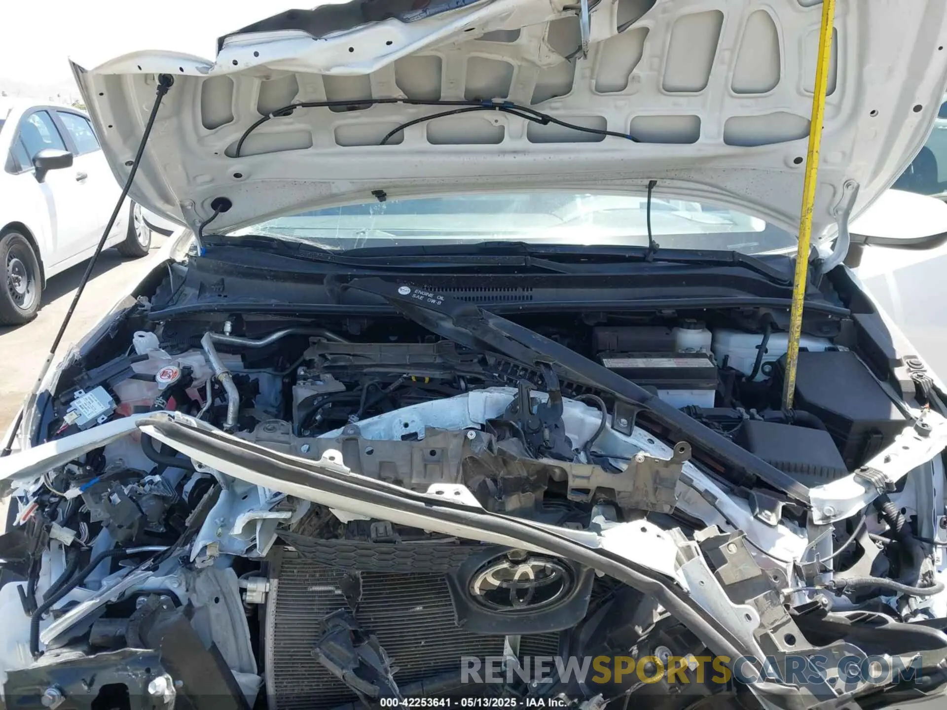 10 Photograph of a damaged car JTDB4MEE3PJ011233 TOYOTA COROLLA 2023