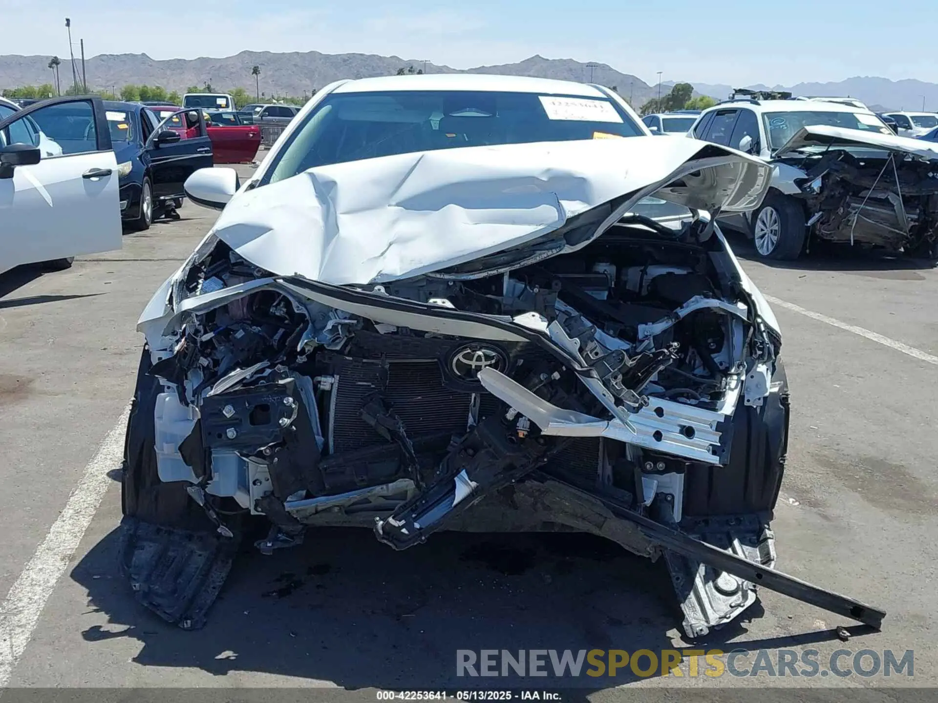 6 Photograph of a damaged car JTDB4MEE3PJ011233 TOYOTA COROLLA 2023