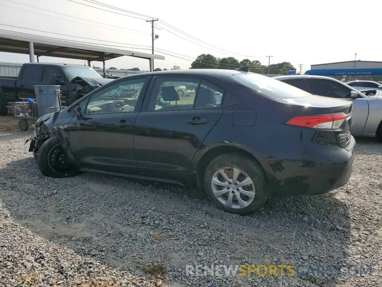 2 Photograph of a damaged car JTDB4MEE4P3001914 TOYOTA COROLLA 2023