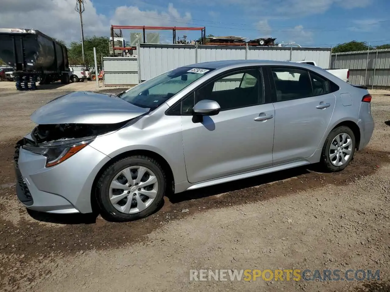 1 Photograph of a damaged car JTDB4MEE4P3002979 TOYOTA COROLLA 2023