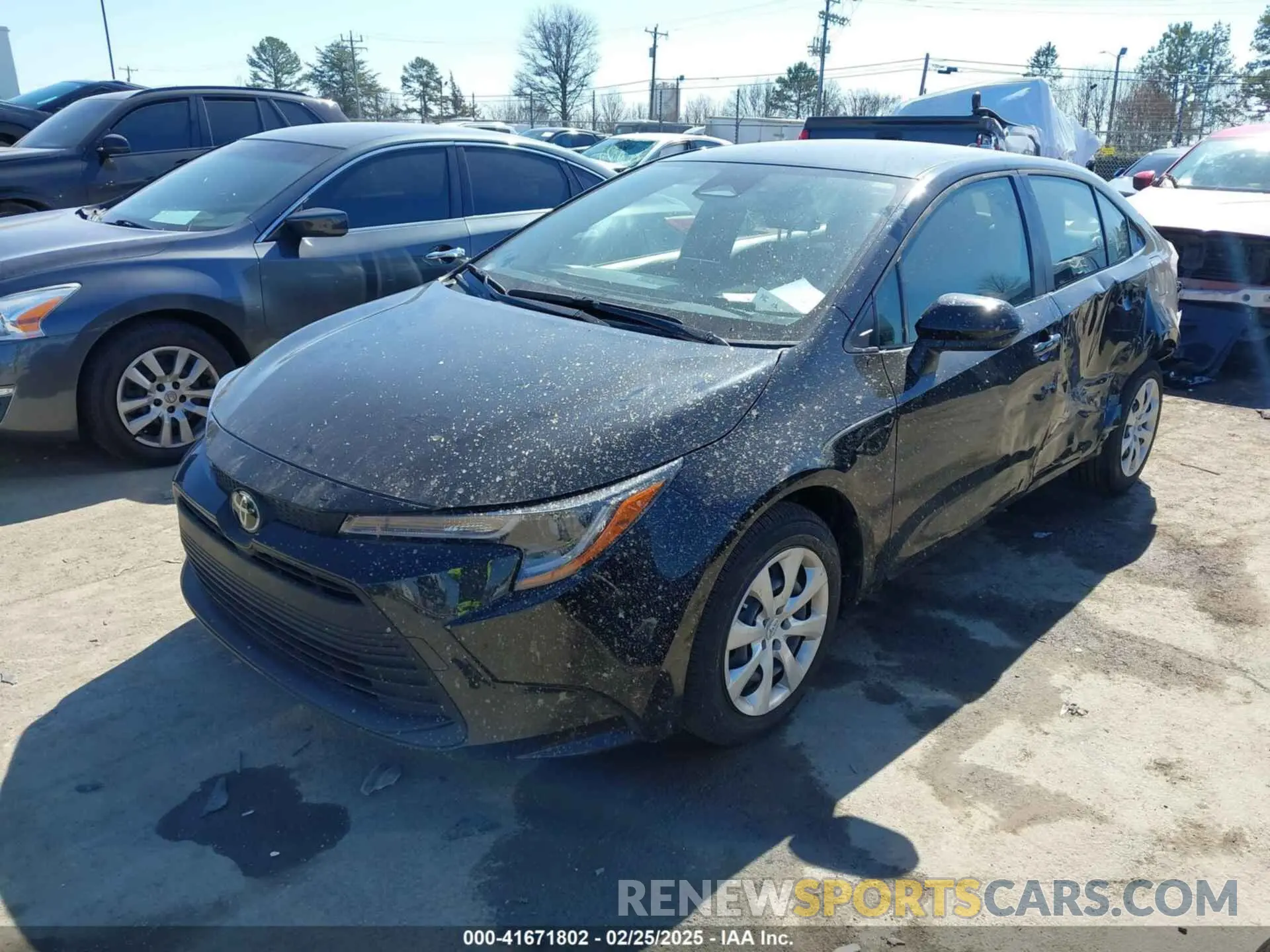 2 Photograph of a damaged car JTDB4MEE4P3008782 TOYOTA COROLLA 2023