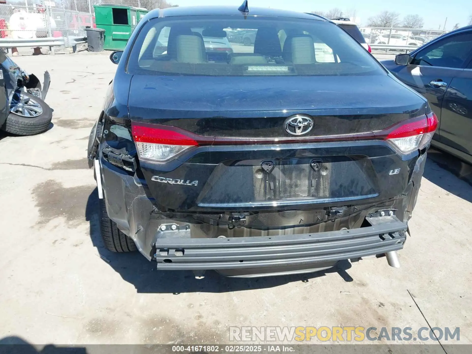 20 Photograph of a damaged car JTDB4MEE4P3008782 TOYOTA COROLLA 2023