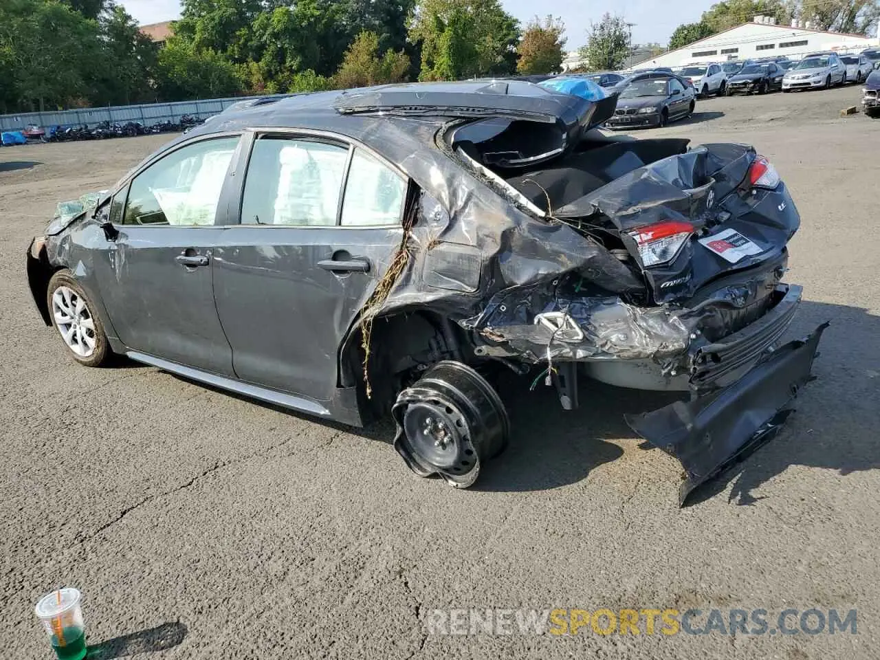 2 Photograph of a damaged car JTDB4MEE4P3009706 TOYOTA COROLLA 2023
