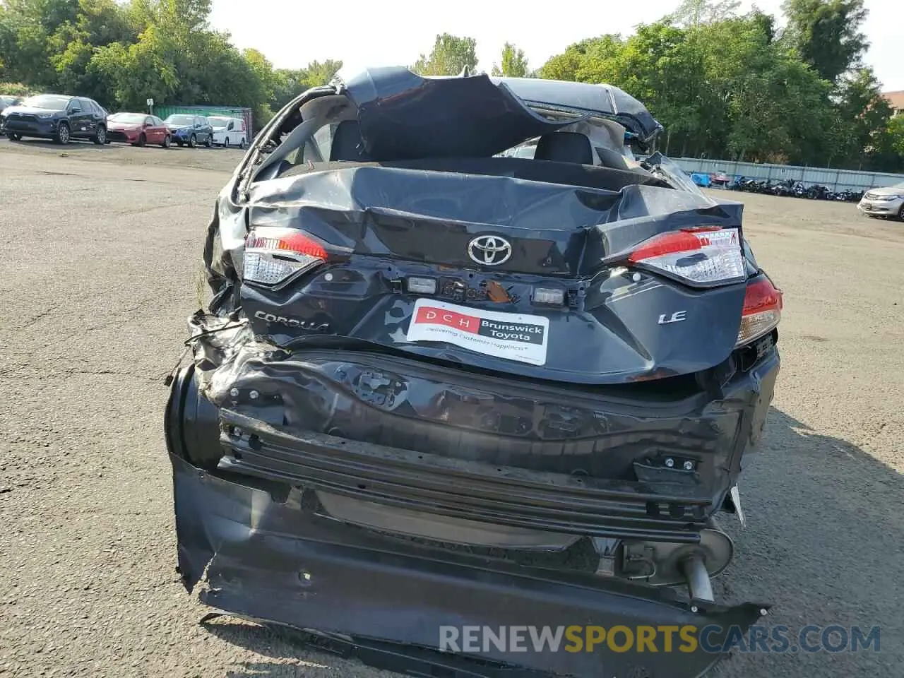 6 Photograph of a damaged car JTDB4MEE4P3009706 TOYOTA COROLLA 2023