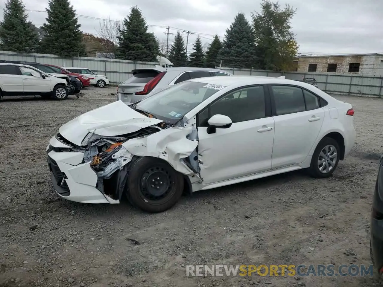 1 Photograph of a damaged car JTDB4MEE4P3012914 TOYOTA COROLLA 2023