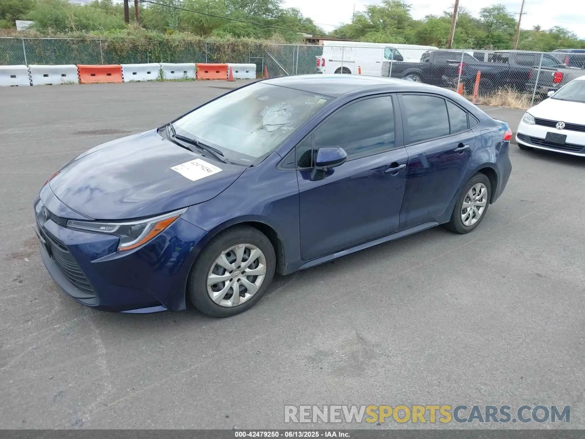 2 Photograph of a damaged car JTDB4MEE4PJ003237 TOYOTA COROLLA 2023