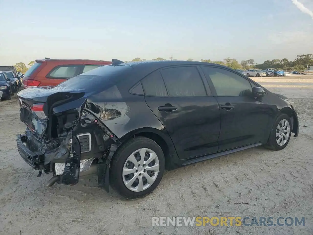 3 Photograph of a damaged car JTDB4MEE4PJ006171 TOYOTA COROLLA 2023