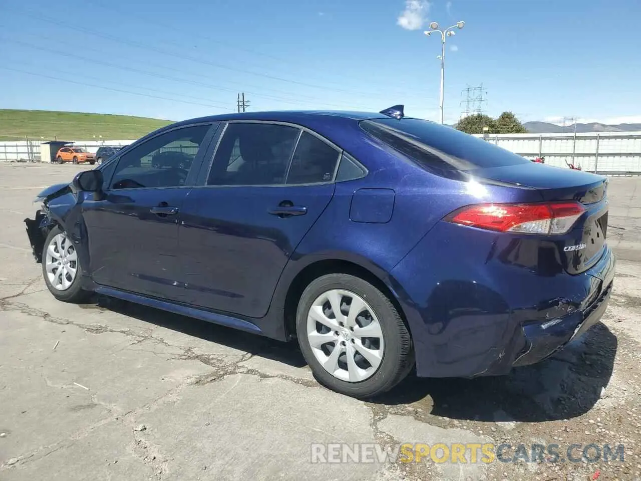 2 Photograph of a damaged car JTDB4MEE4PJ009443 TOYOTA COROLLA 2023
